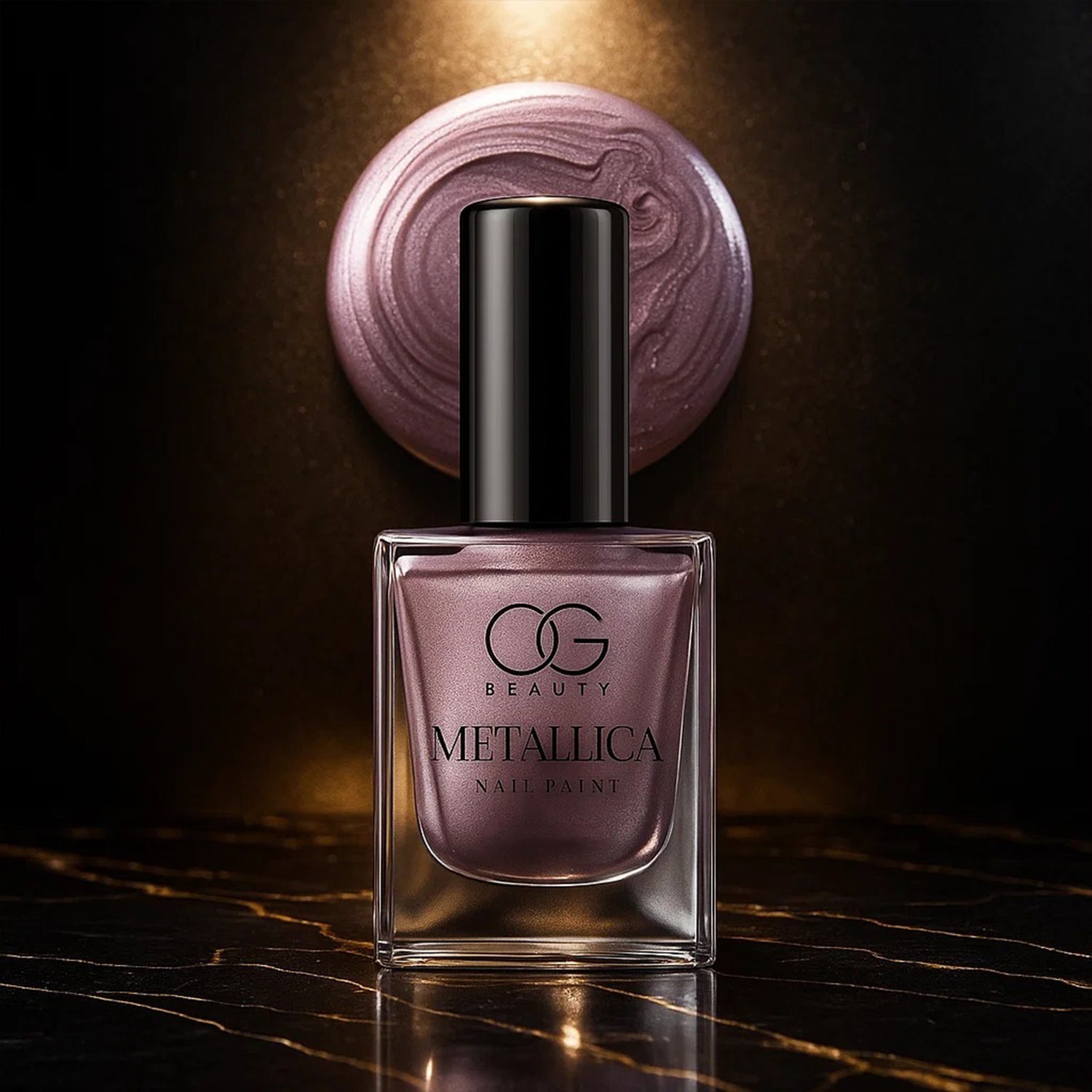 OG Beauty Premium Rose Chrome Metallica Nail Polish (1 Pc / 10 ML) OG Beauty Premium Rose Chrome Metallica Nail Polish (1 Pc / 10 ML)